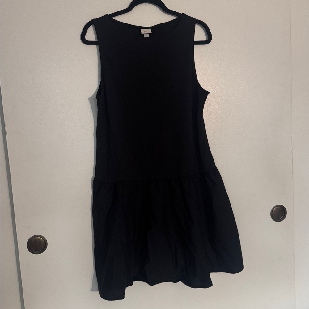 a new day Black Sleeveless Dress